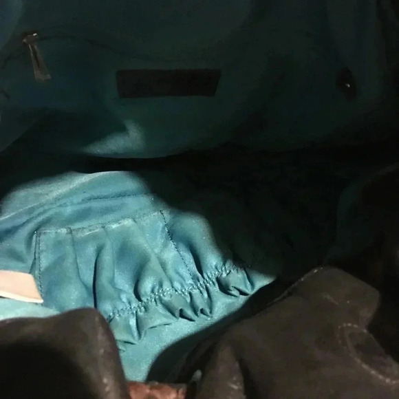 Steven by Steve Madden Black leather hobo handbag - Picture 5 of 8